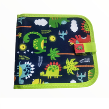 Load image into Gallery viewer, Chalkboard book with 12 vibrant dustless chalk pens