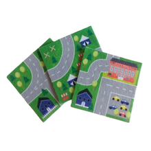 Load image into Gallery viewer, Transportation Felt Play Set