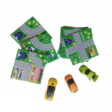 Load image into Gallery viewer, Transportation Felt Play Set