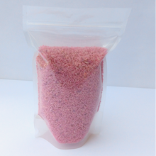 Load image into Gallery viewer, Bag of colorful rice sensory bin filler pink
